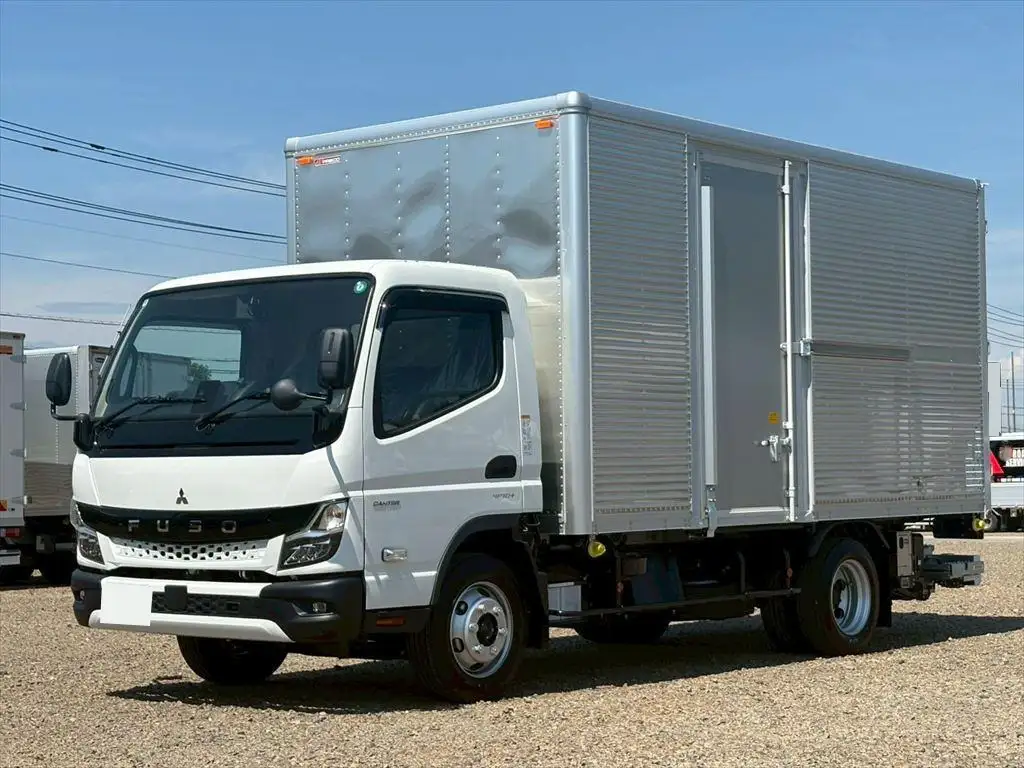 三菱 キャンター 小型 アルミバン パワーゲート サイドドア の中古トラック【車両No.201943】