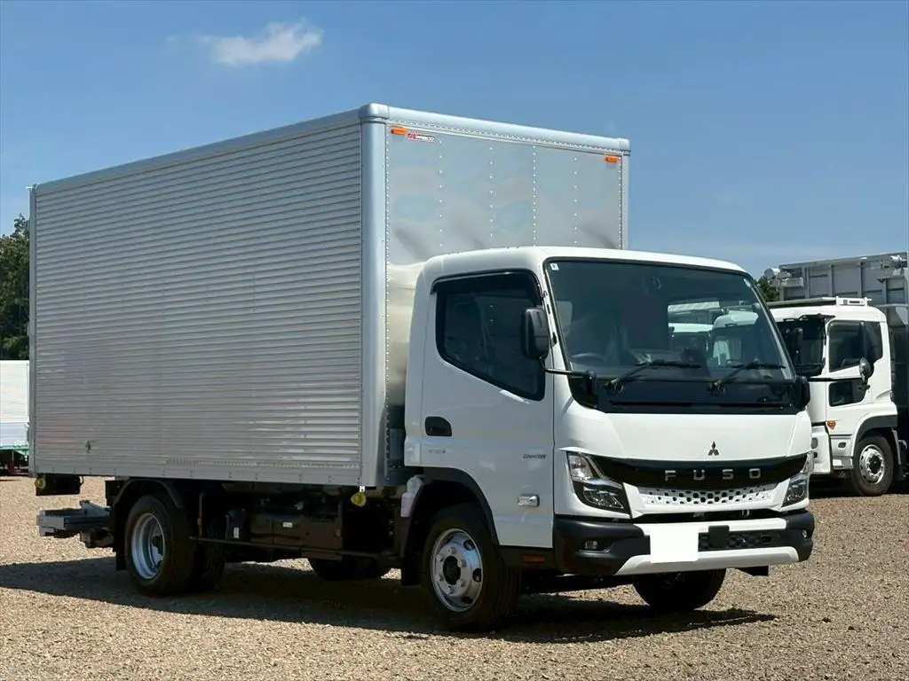 三菱 キャンター 小型 アルミバン パワーゲート サイドドアの中古トラック画像2