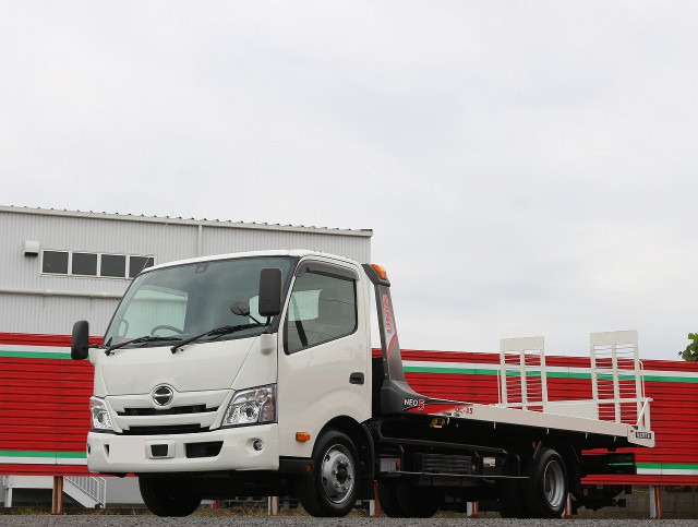 日野 デュトロ 小型 車両重機運搬 セーフティーローダー