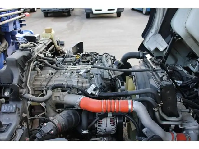 三菱 キャンター 小型 クレーン付 床鉄板 3段の中古トラック画像20