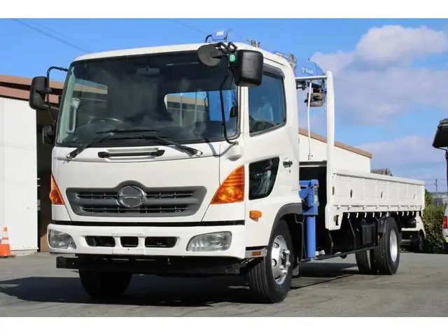 日野 レンジャー 中型/増トン クレーン付 4段 ラジコン の中古トラック【車両No.201988】