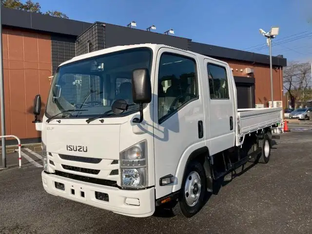 いすゞ エルフ 小型 平ボディ Wキャブ  の中古トラック【車両No.201919】