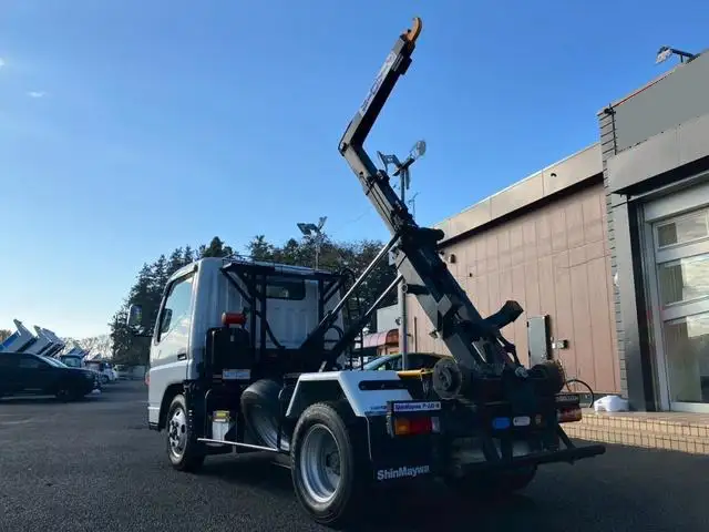 三菱 キャンター 小型 アームロール ツインホイスト の中古トラック画像4