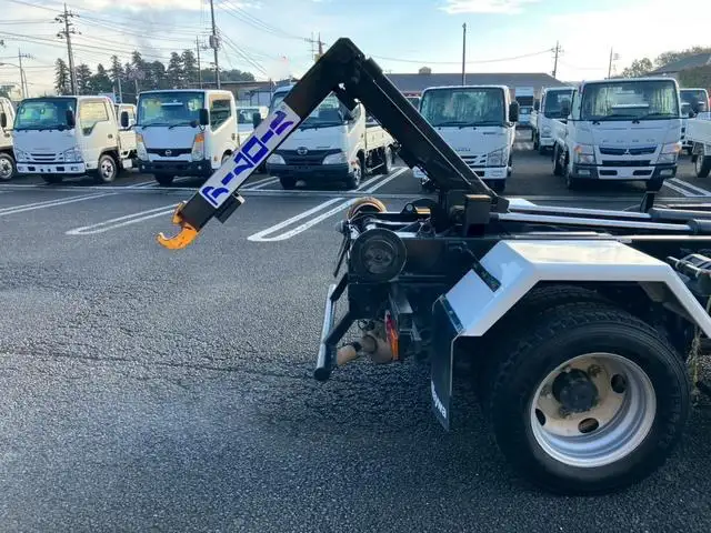 三菱 キャンター 小型 アームロール ツインホイスト の中古トラック画像7