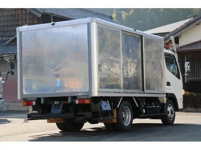 三菱 キャンター 小型 冷凍冷蔵 中温 サイドドアの中古トラック画像2