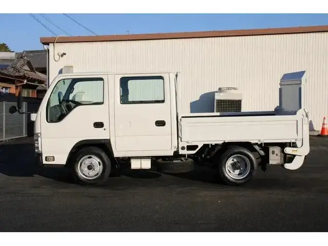 いすゞ エルフ 小型 平ボディ Wキャブ パワーゲートの中古トラック画像3
