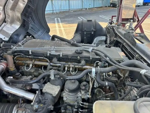 三菱 スーパーグレート 大型 車両重機運搬 エアサス ベッドの中古トラック画像20