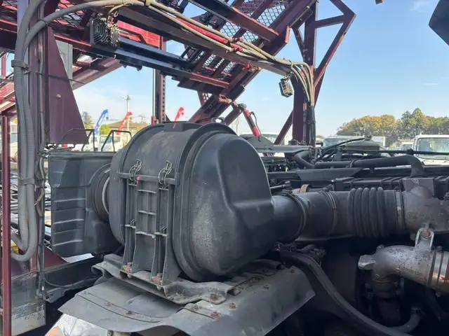 三菱 スーパーグレート 大型 車両重機運搬 エアサス ベッドの中古トラック画像11