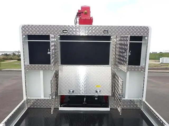 日野 レンジャー 中型/増トン 車両重機運搬 4段クレーン ラジコンの中古トラック画像8