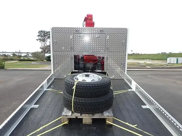 日野 レンジャー 中型/増トン 車両重機運搬 4段クレーン ラジコンの中古トラック画像7