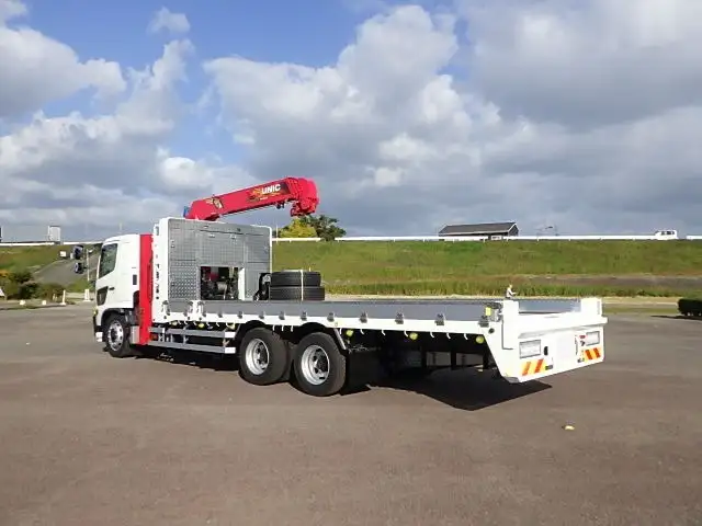 日野 レンジャー 中型/増トン 車両重機運搬 4段クレーン ラジコンの中古トラック画像4