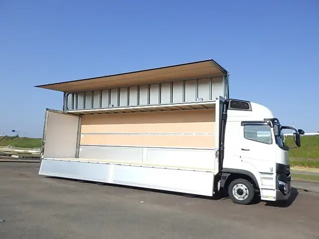 三菱 スーパーグレート 大型 ウイング ハイルーフ エアサスの中古トラック画像5