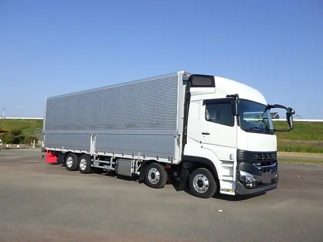 三菱 スーパーグレート 大型 ウイング ハイルーフ エアサスの中古トラック画像2