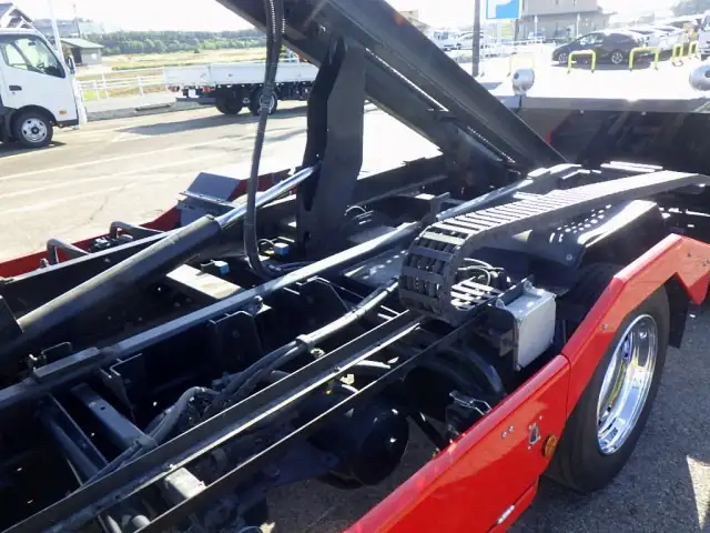 三菱 キャンター 小型 車両重機運搬 ラジコン ウインチの中古トラック画像16