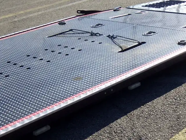 三菱 キャンター 小型 車両重機運搬 ラジコン ウインチの中古トラック画像9