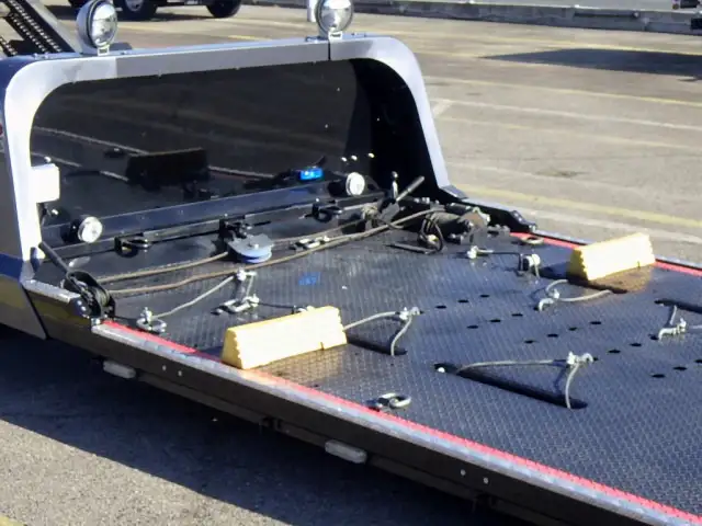 三菱 キャンター 小型 車両重機運搬 ラジコン ウインチの中古トラック画像7