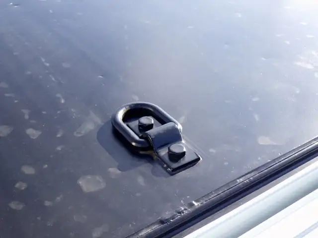 三菱 キャンター 小型 平ボディ 床鉄板 カスタムの中古トラック画像9