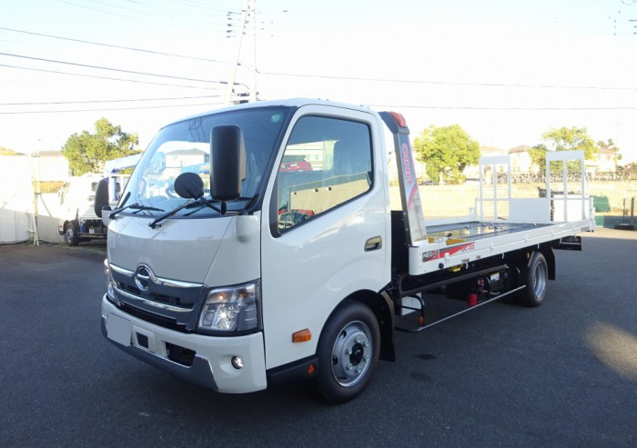 日野 デュトロ 小型 車両重機運搬 セーフティーローダー