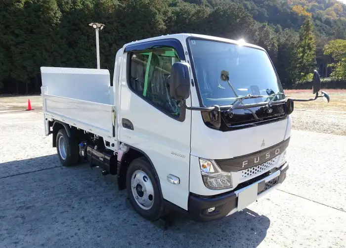 三菱 キャンター 小型 平ボディ パワーゲート 2RG-FBAV0の中古トラック画像3