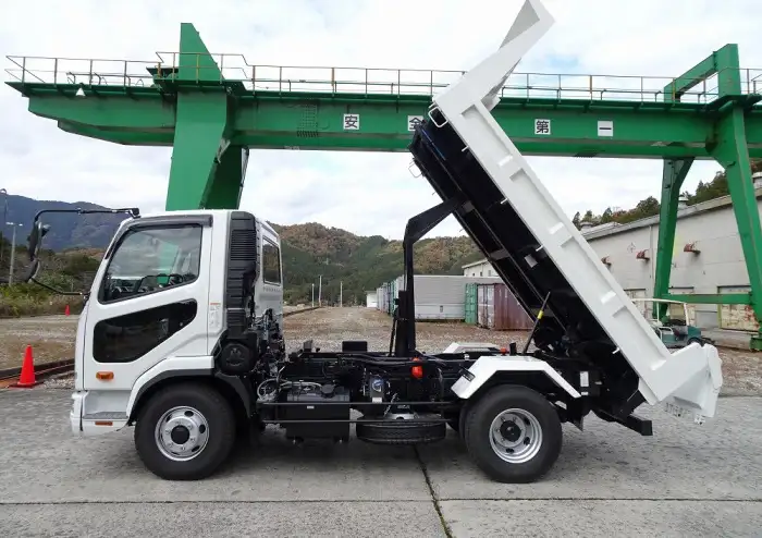 三菱 ファイター 中型/増トン ダンプ ローダー 2KG-FK72Fの中古トラック画像4