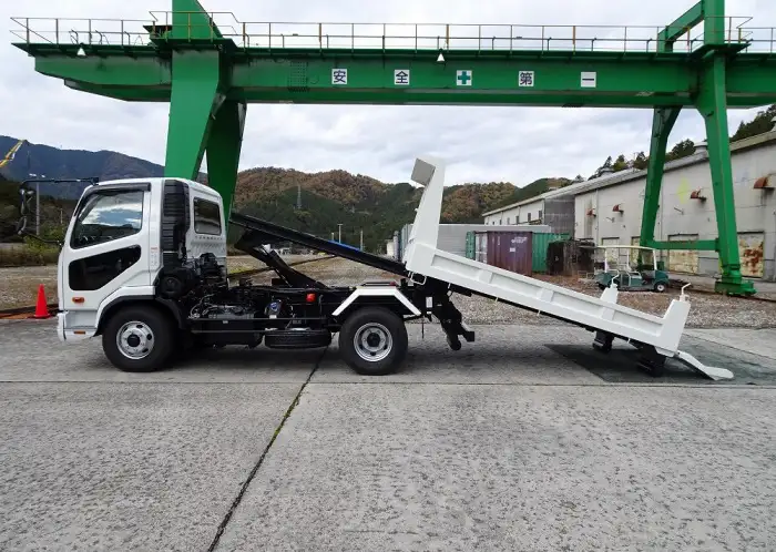 三菱 ファイター 中型/増トン ダンプ ローダー 2KG-FK72Fの中古トラック画像5