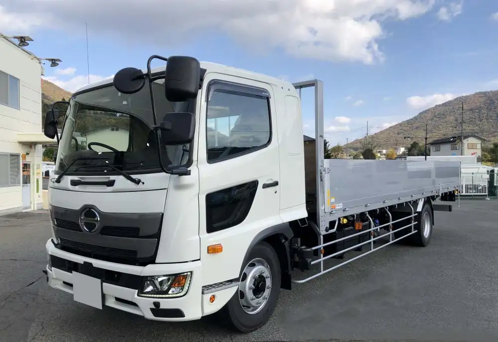 日野 レンジャー 中型/増トン 平ボディ アルミブロック ベッド の中古トラック【車両No.201954】