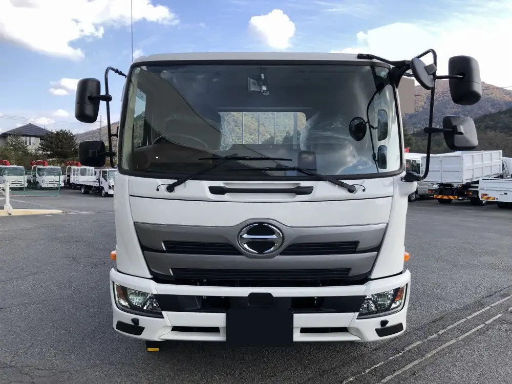 日野 レンジャー 中型/増トン 平ボディ アルミブロック ベッドの中古トラック画像2