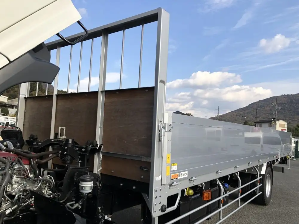 日野 レンジャー 中型/増トン 平ボディ アルミブロック ベッドの中古トラック画像9