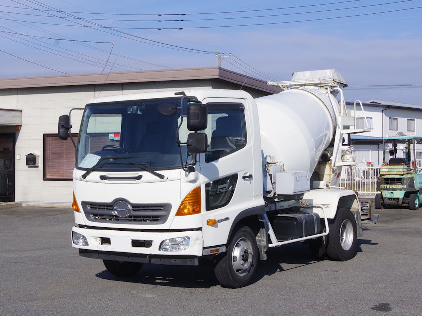 日野 レンジャー 中型/増トン ミキサー・ポンプ ミキサー車