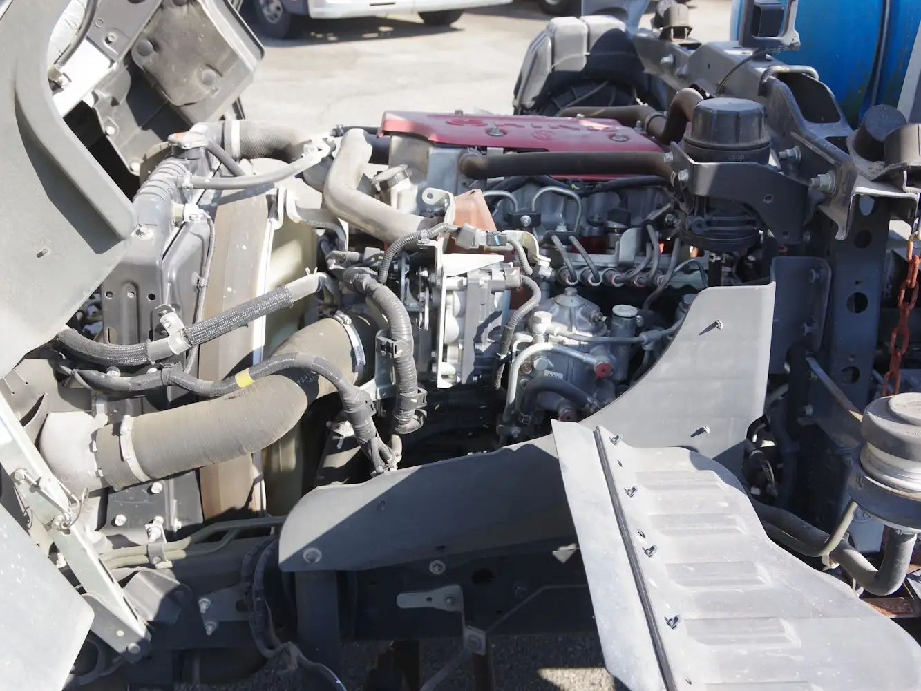 日野 レンジャー 中型/増トン ミキサー・ポンプ TKG-FC9JCAA H27の中古トラック画像20