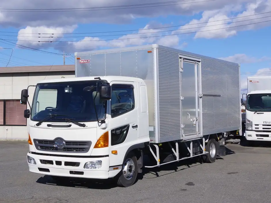 日野 レンジャー 中型/増トン アルミバン パワーゲート サイドドア の中古トラック【車両No.201979】