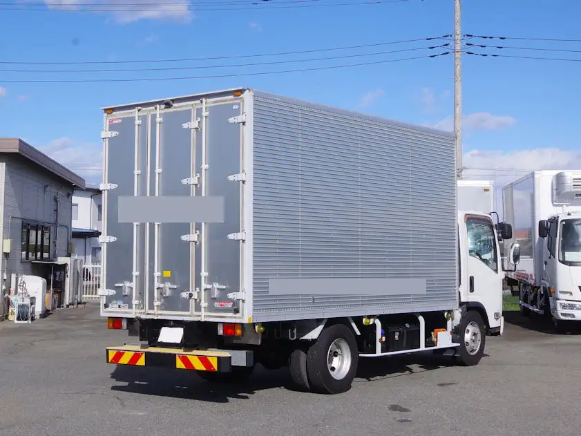 いすゞ エルフ 小型 アルミバン サイドドア 3枚観音の中古トラック画像3