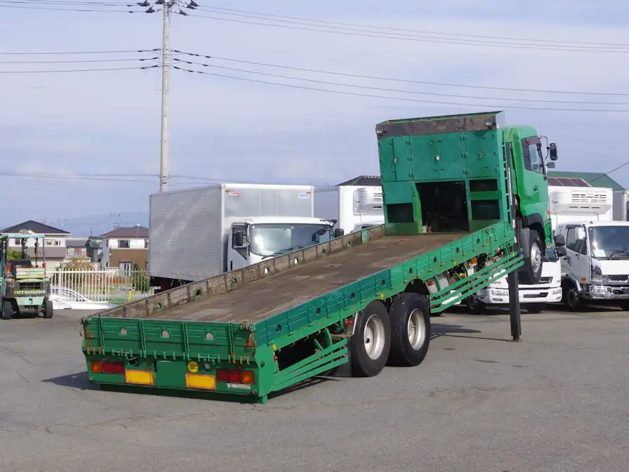 日産UD クオン 大型 車両重機運搬 ラジコン ウインチの中古トラック画像6