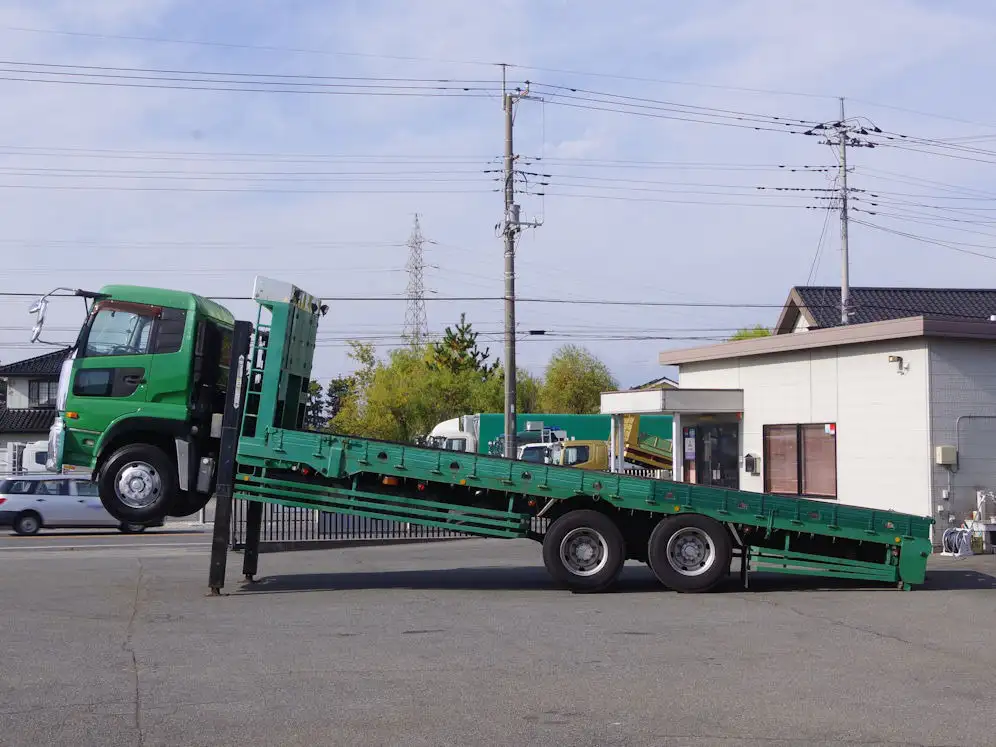 日産UD クオン 大型 車両重機運搬 ラジコン ウインチの中古トラック画像5