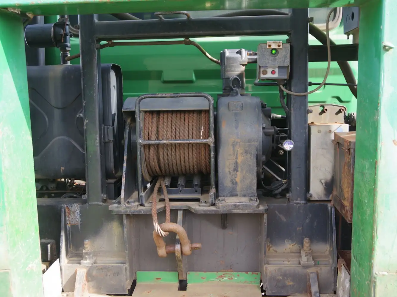 日産UD クオン 大型 車両重機運搬 ラジコン ウインチの中古トラック画像9