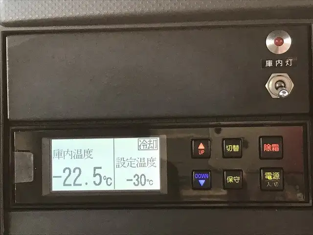 いすゞ エルフ 小型 冷凍冷蔵 低温 サイドドアの中古トラック画像14