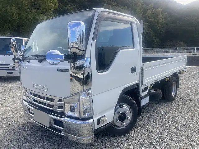 いすゞ エルフ 小型 平ボディ 床鉄板 2RG-NJR88A の中古トラック【車両No.201908】