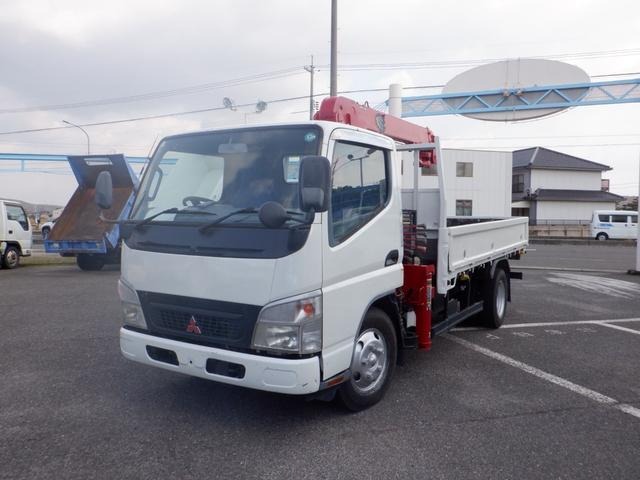 三菱 キャンター 小型 クレーン付 標準ロング
