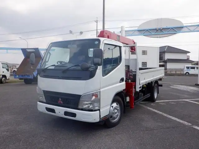 三菱 キャンター 小型 クレーン付 3段 ラジコン の中古トラック【車両No.202095】