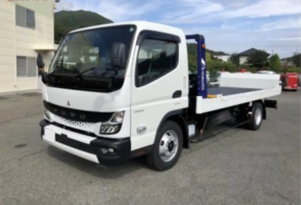 三菱 キャンター 小型 車両重機運搬 ラジコン ウインチ の中古トラック【車両No.202130】