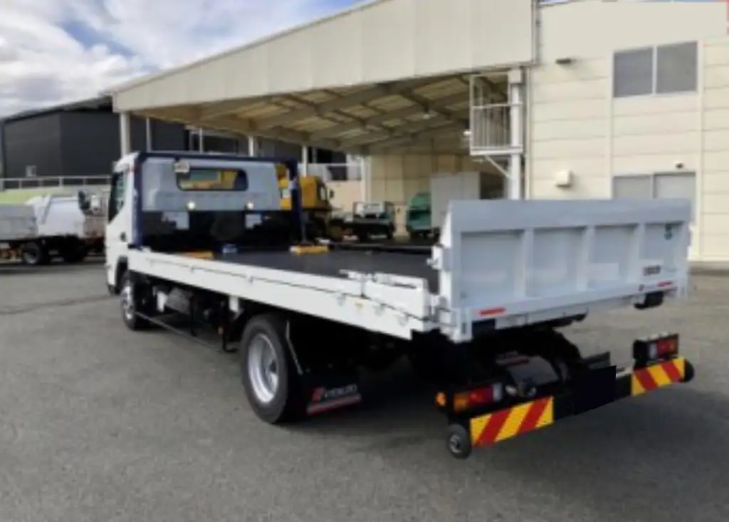 三菱 キャンター 小型 車両重機運搬 ラジコン ウインチの中古トラック画像6