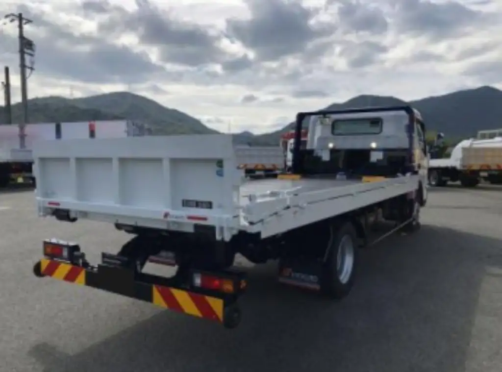 三菱 キャンター 小型 車両重機運搬 ラジコン ウインチの中古トラック画像5