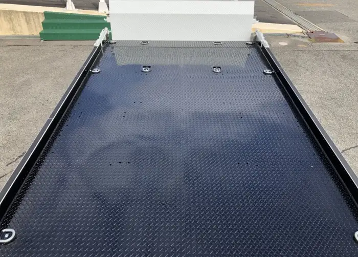 三菱 キャンター 小型 車両重機運搬 ラジコン ウインチの中古トラック画像8