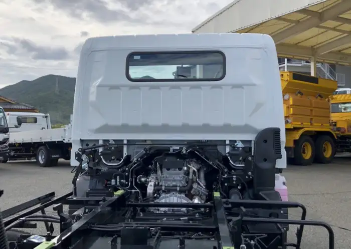 三菱 キャンター 小型 車両重機運搬 ラジコン ウインチの中古トラック画像10