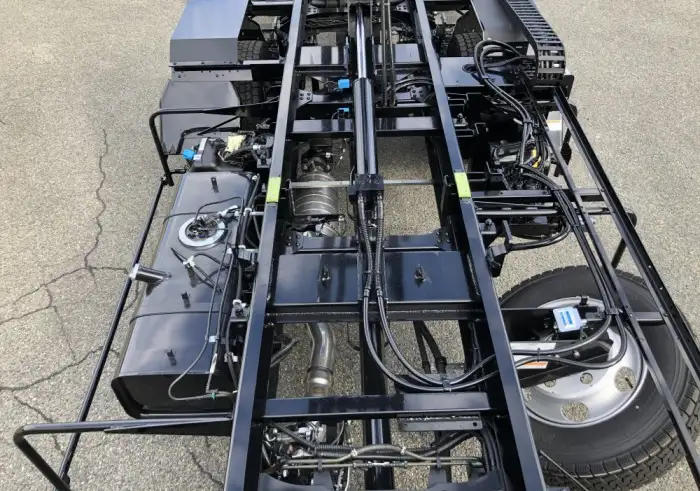 三菱 キャンター 小型 車両重機運搬 ラジコン ウインチの中古トラック画像15