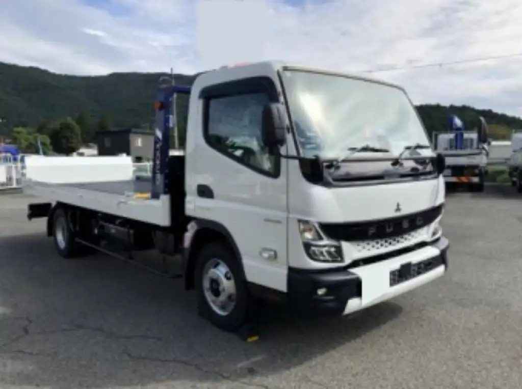 三菱 キャンター 小型 車両重機運搬 ラジコン ウインチの中古トラック画像3