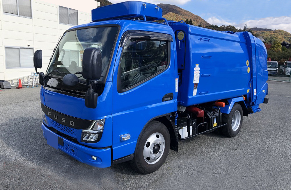 三菱 キャンター 小型 パッカー車