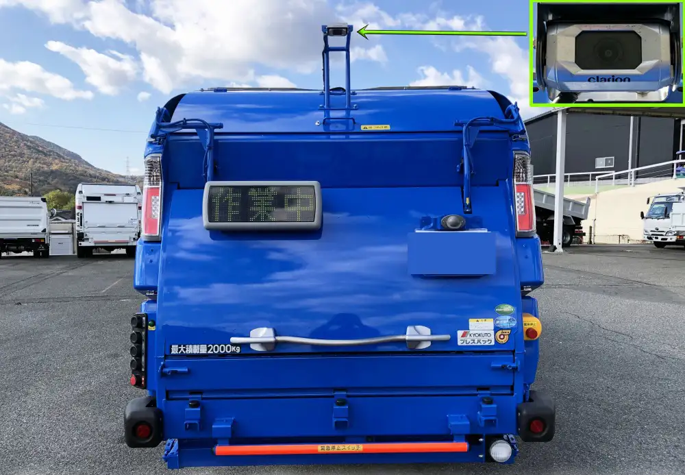 三菱 キャンター 小型 パッカー車 プレス式 2RG-FEAV0の中古トラック画像4