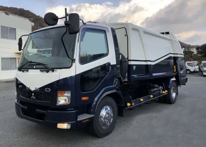 三菱 ファイター 中型/増トン パッカー車 プレス式 SKG-FK71F の中古トラック【車両No.202132】
