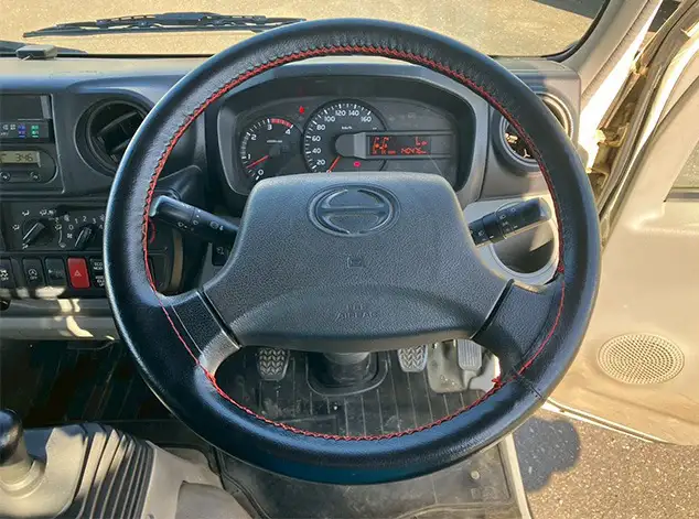 日野 デュトロ 小型 クレーン付 床鉄板 4段の中古トラック画像12